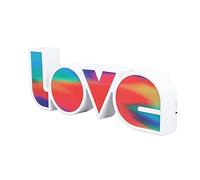 Ejoyous Luz Nocturna con Letras ABS, Luz Nocturna con Letras de Amor, 36 Cm, USB o 3 AAA, Lámpara LED de Neón Colgante o de Escritorio para Decoración de Bodas, Fiestas, Dormitorios y Salas de Estar
