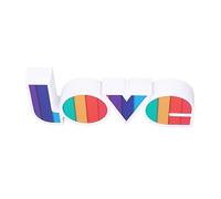 Ejoyous Luz Nocturna con Letras ABS, Luz Nocturna con Letras de Amor, 36 Cm, USB o 3 AAA, Lámpara LED de Neón Colgante o de Escritorio para Decoración de Bodas, Fiestas, Dormitorios y Salas de Estar