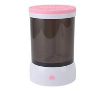 Ejoyous Máquina Limpiadora de Brochas de Maquillaje, Limpiador de Brochas de Maquillaje Eléctrico USB, Silicona ABS para PC, Secado Rápido Visible, Limpieza Automática y Manual, Ciclo de 10 Minutos