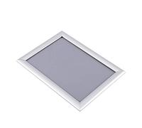 Ejoyous Marco A4 Snap, Marco de Clamp/Holder de Aluminio Impermeable, Pantalla Moderna para el Hogar y la Oficina, Uso Duradero y Versátil