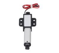 Ejoyous Mini Actuador Lineal Actuador Lineal Eléctrico de 24 V de Movimiento Servo 20N 30 Mm S 2 pulg. Protector de Sobrecorriente IPX4 con Alas para Puerta de