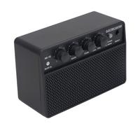 Ejoyous Mini Amplificador de Guitarra de 10 W, Amplificador de Guitarra Eléctrica Portátil con, Canales Limpios y de Distorsión, para Practicar y Actuar en el Escritorio