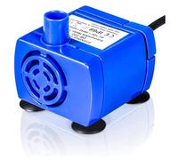 Ejoyous Mini Bomba de Agua, Bomba de Fuente para Gatos, Silenciosa, Azul, Bomba de Repuesto, 12V, 5.9 Pies, Cerámica