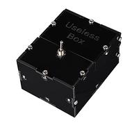 Ejoyous Mini Caja Inútil de Juguete, Useless Box Juguete Divertido para Niños Y Adultos Regalos Creativos únicos Kit de Piezas de Bricolaje Caja Automática Déjame en Paz Inútil