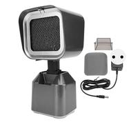 Ejoyous Mini Campana Extractora, Campana Extractora Móvil, Campana Extractora de Mesa, Campana Extractora Portátil, Recirculación de Aire, Altura de ángulo Ajustable, 2 Velocidades