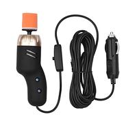 Ejoyous Mini Pulidora de Coche ABS Kit de Pulidora de Búfer de Coche 12 V 60 W 0 a 8500 RPM Compacto de Mano con 3 Almohadillas para Reparación de Arañazos Lijado Limpieza Detalles del