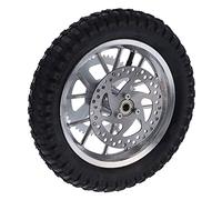 Ejoyous Mini Rueda Trasera de 12.5x2.75 Pulgadas Rueda de Aleación de Acero de Caucho Antideslizante para Bicicleta de Tierra de 2 Tiempos con Tubo Interior Engrosado Rendimiento Estable Fácil de (A