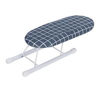 Ejoyous Mini Tabla de Planchar Plegable para Mesa, Ahorra Espacio, para Mangas, Puños, Collares, Azul Oscuro