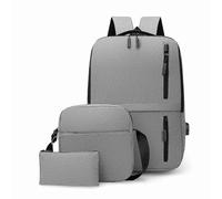 Ejoyous Mochila de Negocios con Interfaz USB, Gran Capacidad para Computadora Portátil, Tela Oxford Repelente al Agua, para Actividades Corporativas y al Aire