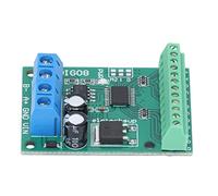 Ejoyous Módulo de Control de Entrada y Salida PCB Módulo de Entrada y Salida 8 Canales TTL 9600BPS DC 12V 6 a 24V Placa para Conmutación de Señal de Control de Automatización e Integración de (con