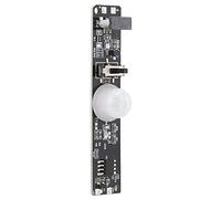 Ejoyous Módulo de Sensor de Movimiento por Infrarrojos Módulo de Sensor de Infrarrojos ABS Batería de Litio de 3,7 V Carga de 5 V CC Detección de Retardo Ajustable de 20 S para Luz de Gabinete de