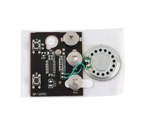 Ejoyous Módulo de Sonido Grabable de 27 S con Altavoz para Proyectos de Bricolaje, Chip de Grabación de Voz Compacto, Módulo de Regrabable para Tarjetas de Felicitación y Cajas de Regalo (Versión