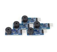 Ejoyous Módulo de Zumbador Pasivo, 5 Módulos de Sonido de Activación de bajo Nivel, con Controlador de Onda Cuadrada de 2K y 5K, para Proyectos de Bricolaje de 3,3V y 5V
