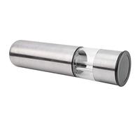 Ejoyous Molinillo de Pimienta de Sal Eléctrica, Acero Inoxidable Cepillado de Calidad Profesional, Uso Versátil con un Diseño Elegante para una Molienda Conveniente con una Sola Mano, Baterías