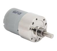 Ejoyous Motor de Engranajes CC Motor de Reducción de Velocidad de Imán Permanente de Cobre 24 V 200 RPM 2 Kg Cm Torque Engranajes de Metal Silenciosos para Brazo Robot Máquina de Embalaje de (200