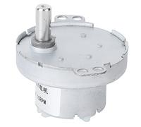 Ejoyous Motor Reductor DC12V Motor JS 50T 10RPM 4W Plástico Aluminio Micro DC con Baja Velocidad Gran Torsión Bajo Nivel de Ruido para Ventiladores Calentadores Soportes de Exhibición