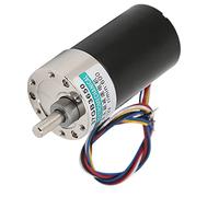 Ejoyous Motor sin Escobillas, Motor de Engranajes CC de Cobre de 24 V con Gobernador, Control de Velocidad CW CCW, 5 a 50 RPM de Alto par y Baja Velocidad para Máquinas Herramienta CNC y (50 rpm/min)