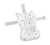 Ejoyous Neta de Soporte para el Asiento del Baño del bebé, Cojín de Asiento Recién Nacido Infantil sin Resbalón Ajustable, Seguro, Cómodo, Seguidor de la Bañera de Bañera Durante 0 a 6 (estrellas