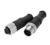 Ejoyous NMEA2000 Terminator Resistor Cable Terminator de Terminación de Terminación de 2 Paquetes Masculino Macal M12 IP67 Impermeable para Redes NMEA 2000 Lowrance Simrad B&G Navico Networks