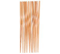 Ejoyous Palillos de bambú, Ecológico Ambientalmente, Resistente para Sushi, Ramen, Arroz, 5pair Set para Suministros de Kit de Vajilla de Restaurantes en Casa