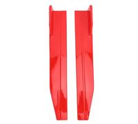 Ejoyous Panel de Faldón Lateral del Coche, Faldones Laterales Universales Rojos de 22 Pulgadas para Protección y Estilo del Vehículo