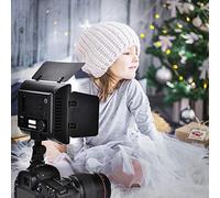 Ejoyous Panel de Lámpara de Fotografía LED de 6000K, Luz de Vídeo, para Videocámara DV NP-F750, NP-F550, NP-F950/B DSLR