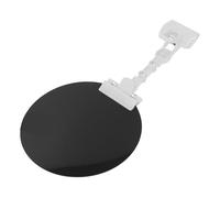 Ejoyous Panel Opaco de Soldadura PP PA Pantalla de Soldadura Redonda Ajustable 18 Cm Cubierta de Bloqueo de Ojos Portátil para por de Argón Herramienta con Abrazadera para Soldadores (WHITE)