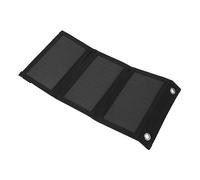 Ejoyous Panel Solar Plegable, Cargador de Panel Solar Portátil de Nailon, Salida USB de 8 W, Conversión del 19,5%, Diseño Plegable Impermeable para Acampar, Senderismo, Ciclismo, Mochilero