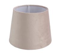 Ejoyous Pantalla de Lámpara de Mesa, Pantalla de Lámpara Pequeña de Tela Suave Al Tacto para Iluminación de Mesa y Mesita de Noche Compatible con E27 E14 (Beige)