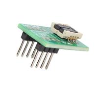Ejoyous PCB de Zócalo de Prueba QFN8 Adaptador de Zócalo QFN8 a DIP8 de 5x6 Mm para Pruebas de Programación de IC Admite Escritura de Firmware de Verificación ATE y Uso a Alta Temperatura de 185 a 302