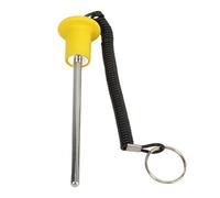 Ejoyous Pin Magnético de Carga, 8 mm de Diámetro, Accesorio de Entrenamiento de Fuerza con Cuerda de Tracción para Pila de Pesas