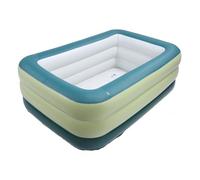 Ejoyous Piscina Inflable, Piscina Familiar, Hinchable, Infantil de PVC Plegable, Bañera para Bebés, Fiesta de Agua de Verano con Diseño Reforzado para Bebés, Niños (Vano)