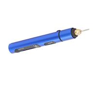 Ejoyous Pluma de Grabado Eléctrica Mini Pluma Grabadora de Aleación de Aluminio Recargable por USB 5 V 3 Velocidades 5000 a 18000 RPM con 4 Cabezales para Usuarios de Bricolaje de Madera de Metal de
