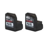 Ejoyous Receptor FGr4S, AFHDS 3 de 4 Canales de 2,4 GHz con Antena única Bidireccional para Transmisor NB4 PL18 RC RC Car Boat (2 Pcs)