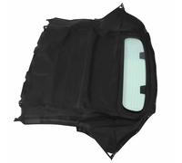 Ejoyous Reemplazo de Capota Blanda para, Capota Blanda Negra de Tela de Grado Marino con Ventana Trasera Tintada, Ventanas Laterales y Traseras de Fácil Apertura para Modelos de 1997 a 2006