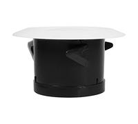 Ejoyous Rejilla de Ventilación Ajustable Redonda de Plástico, 100mm, Difusor de Techo, Cubierta de Conducto, Válvula de Suministro