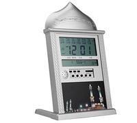 Ejoyous Reloj de Oración Musulmán, Reloj de Oración Islámico Digital, Alarma de Oración Musulmana, Reloj de Pared Musulmán Azan, Reloj de Oración con Calendario Lunar Musulmán, Hora