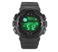 Ejoyous Reloj Deportivo de Doble Tiempo para Hombres, Reloj Digital Impermeable con Alarma de Cronómetro, Cuenta Regresiva para Deportes Diarios, Viajes, Trabajo de Oficina. Espejo de Resina de Alta