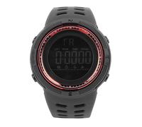 Ejoyous Reloj Digital para Niños, Diseño de Moda, Impermeable, Lectura Fácil, Cómoda de Usar, Ropa Diaria, Adecuado para Todas Las Ocasiones, con Correa de plástico. (Rojo)