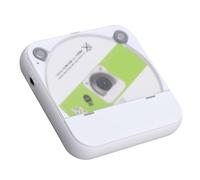 Ejoyous Reproductor de CD Portátil, Diseño ABS Recargable con Pantalla LCD, 12 Horas de Reproducción para Viajes en Coche y Uso Doméstico