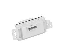 Ejoyous Resistencia del Motor del Ventilador, Material ABS, Alta Resistencia Al Impacto, Repuesto para Sierra 1500 2003-2006 y Más