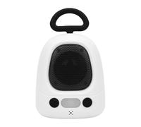Ejoyous Robot de Voz Inteligente AI, Robot Interactivo ABS AI con WiFi 2.4G y Batería de 800 MAh, Activación por Voz Q y Asistente de Aprendizaje de Chat de Historia para Uso en Escritorio en Casa