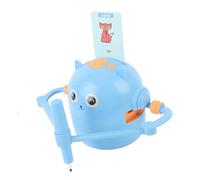 Ejoyous Robot Pintor para Niños Juguete Educativo Interactivo con 100 Tarjetas de Palabras Interacción Lingüística Pintar Aprender Juguete para Niños y Niñas a Partir de 3 Años con 12 (Blue)