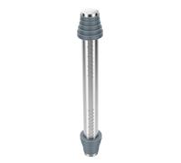 Ejoyous Rodillo de Amasar Rodillo de Masa Ajustable de Acero Inoxidable de 15,9 X 1,5 Pulgadas con Escala Antiadherente, Ligero, Diseño sin para Hornear Masa de Pastel, Pizza, Pastelería, Fondant
