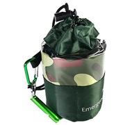 Ejoyous Saco de Dormir de Emergencia, Saco de Dormir Térmico Impermeable para 1-2 Personas, Saco Vivac Ligero para Acampar, Senderismo, Supervivencia Al Aire (Color A)