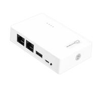 Ejoyous Servidor de Impresión USB Inalámbrico, Compartir Impresora y Escáner por Ethernet 2.4GHz, for Hogar y Oficina
