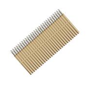 Ejoyous Sonda de Resorte, 100pcs P50-J1/P50-B1/P75-B1/P100-E2 Pogo Pin 3a con Cabezal de Forma de Cono para Pruebas de PCB, Sondas de Reemplazo para Dedos y Almohadillas de Oro, Acceder Fácilmente a