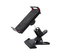 Ejoyous Soporte Ajustable para Teléfono de Gimnasio, Hierro y Plástico, Clamp/Holder Multiusos para Teléfono con Rotación de 360 Grados para Cintas de Correr y Máquinas de Ejercicio