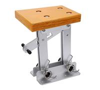 Ejoyous Soporte de Motor Fueraborda Plegable de Aluminio, Rango de Elevación de 13,4 Pulgadas, Tablero Marino de 4 Posiciones para 2 Tiempos, 7,5 a 20 , Barcos a Motor, Veleros, Yates