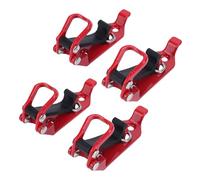 Ejoyous Soporte de Pala de 4 Piezas, Abrazadera de Goma y Aleación de Zinc, Portaherramientas para Portaequipajes, RV, ATV, UTV